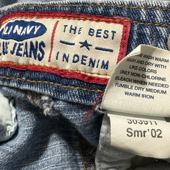 Old Navy Culottes Jeans Womens Classic Blue Vintage Denim Jeans Women Size 6 - Picture 6 of 16